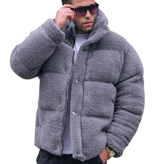 GREY SHERPA PUFFER