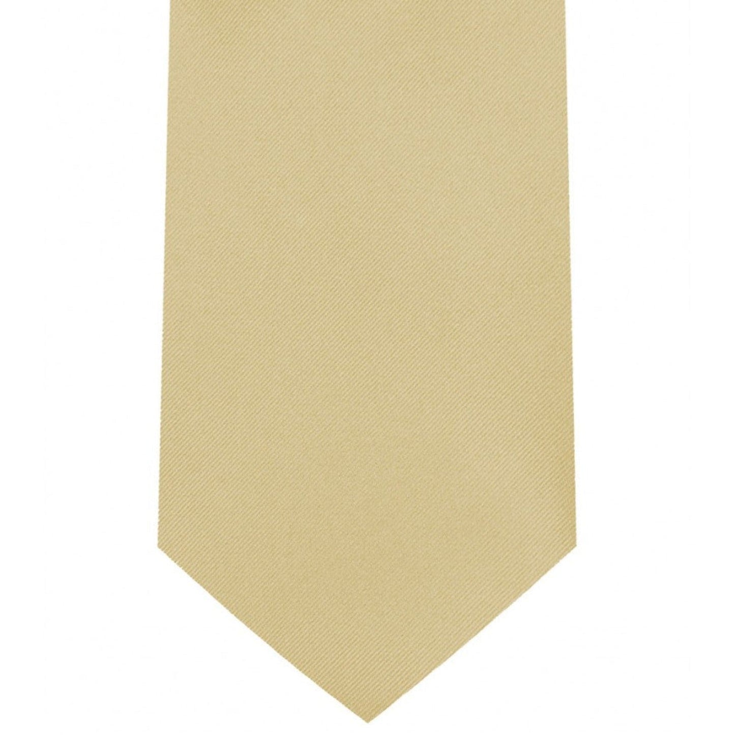 Classic Beige Tie Regular width 3.5 inches With Matching Pocket Square | KCT Menswear