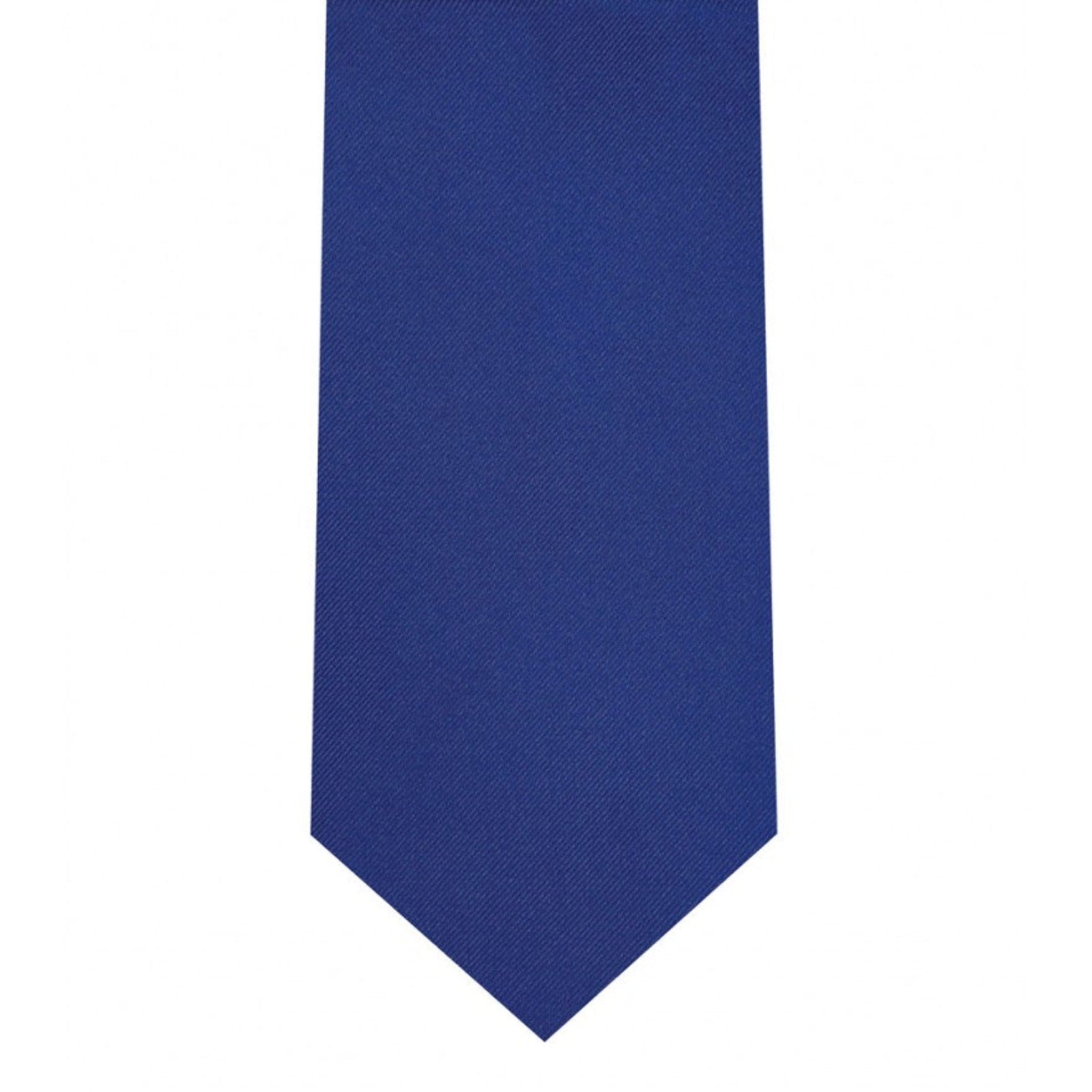 Classic Cobalt Cobalt Tie Skinny width 2.75 inches With Matching Pocket Square | KCT Menswear