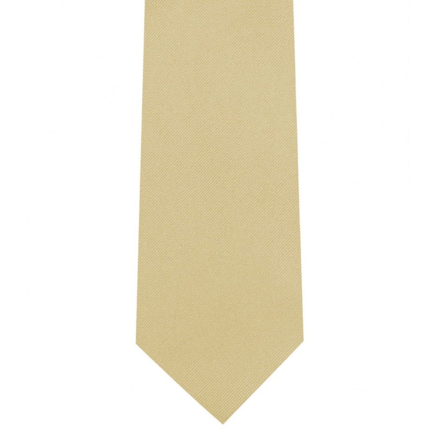 Classic Beige Tie Ultra Skinny tie width 2.25 inches With Matching Pocket Square | KCT Menswear