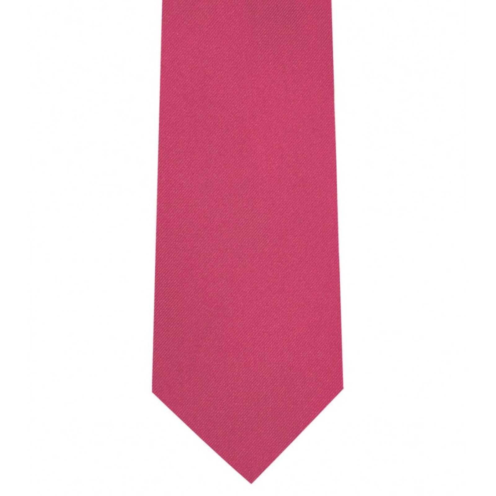 Classic French Rose Tie Ultra Skinny tie width 2.25 inches With Matching Pocket Square | KCT Menswear