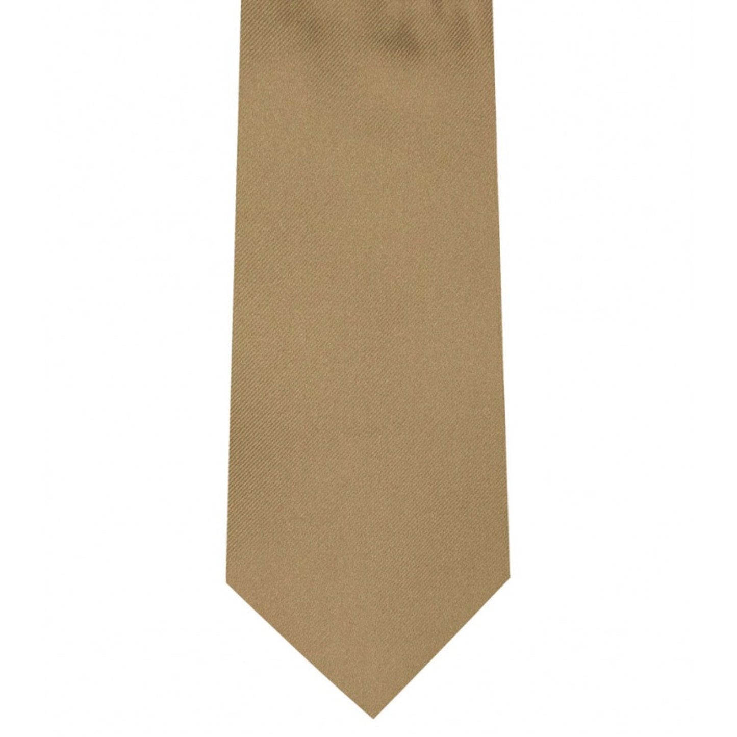 Classic Taupe Tie Ultra Skinny tie width 2.25 inches With Matching Pocket Square | KCT Menswear