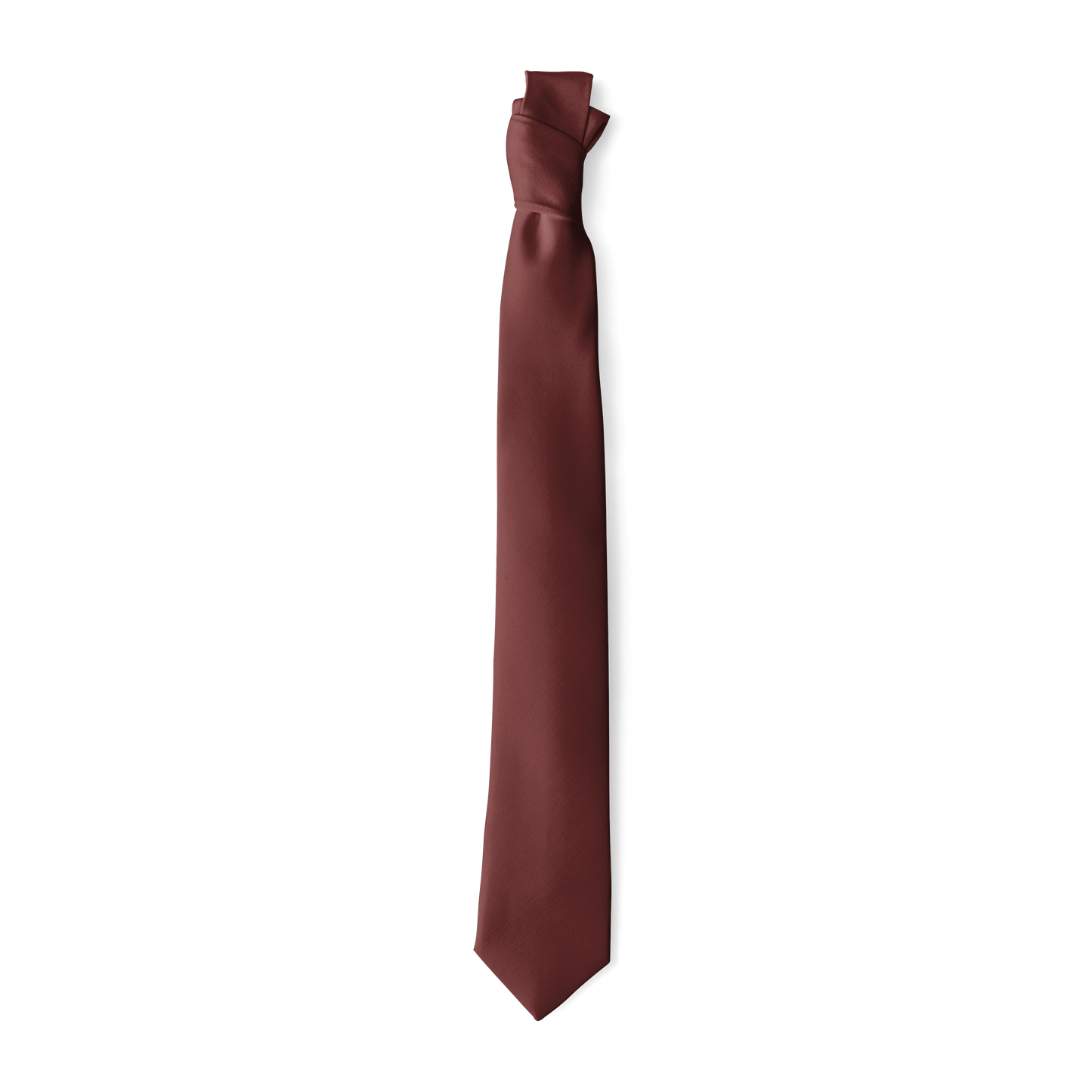 Burgundy Skinny Tie