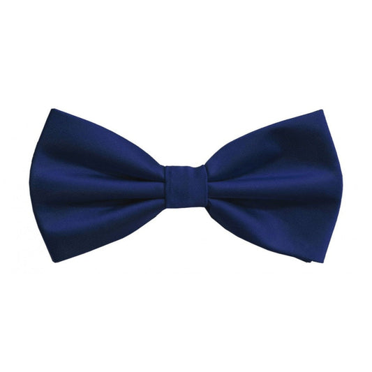 Classic Cobalt Cobalt Bowtie With Matching Pocket Square | KCT Menswear 