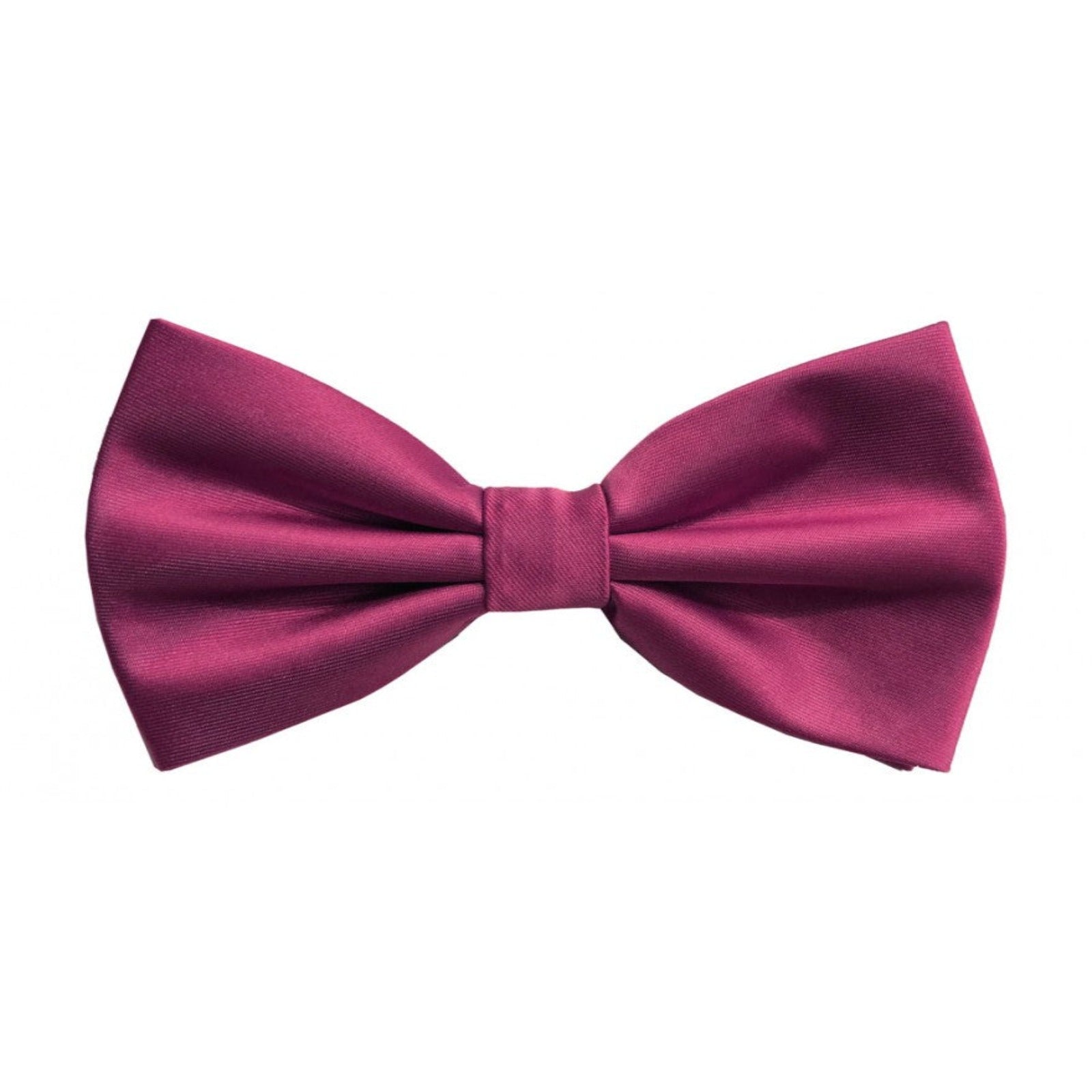 Classic Fuchsia Bowtie With Matching Pocket Square | KCT Menswear