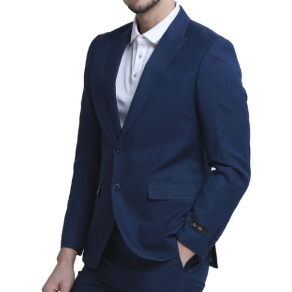 Midnight Blue Slim Suit