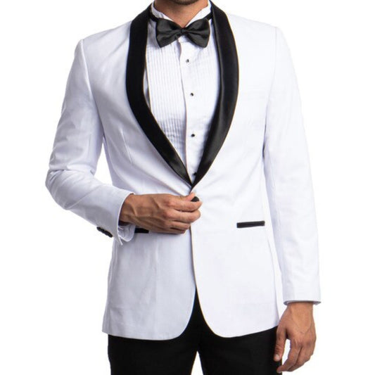 Slim White Tuxedo