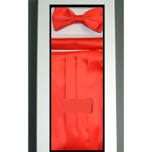 Red Cummerbund Set