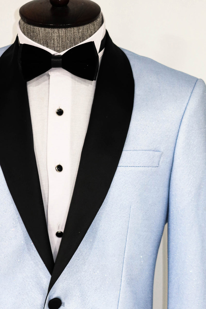 Sky Blue Sparkle Blazer