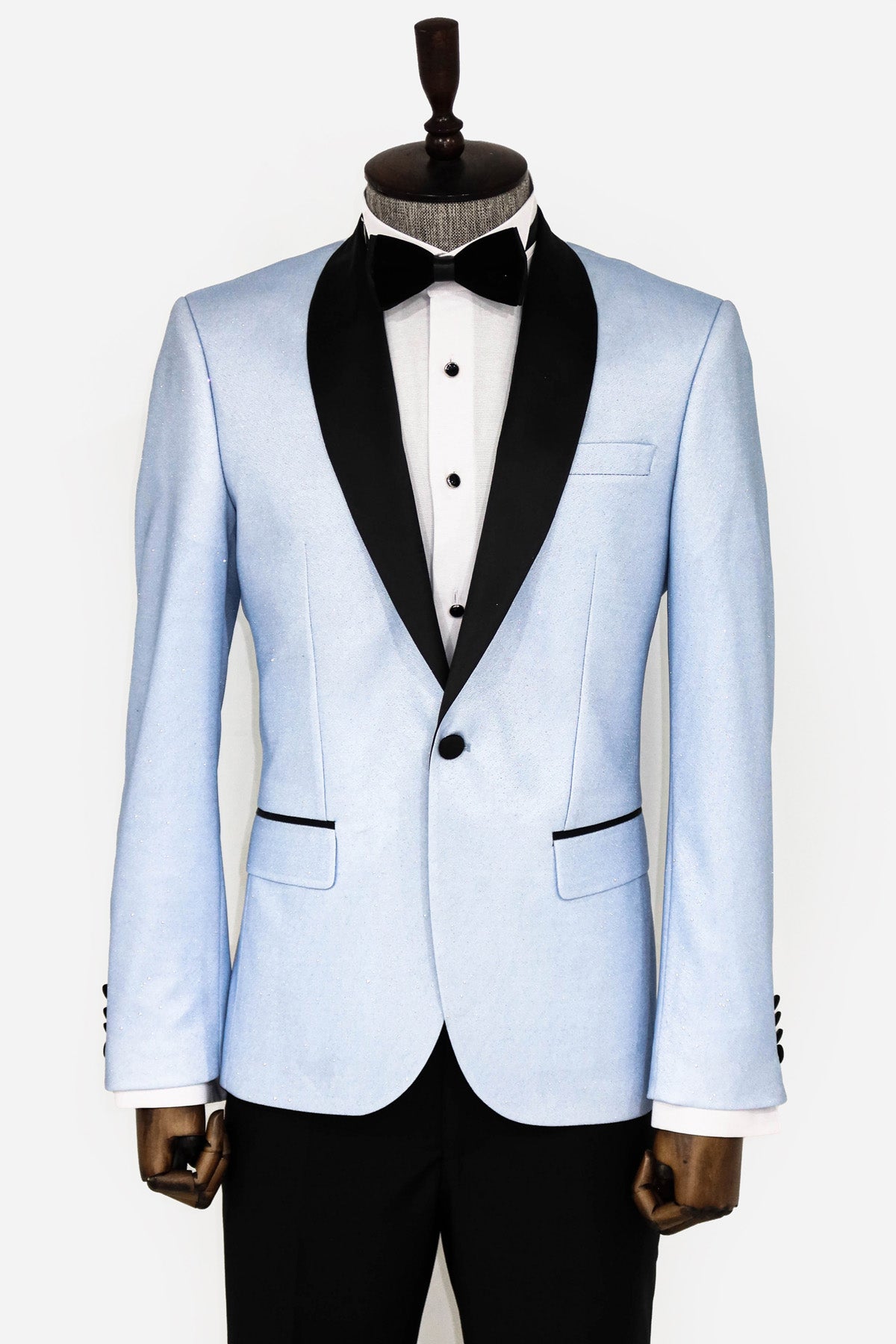 Sky Blue Sparkle Blazer